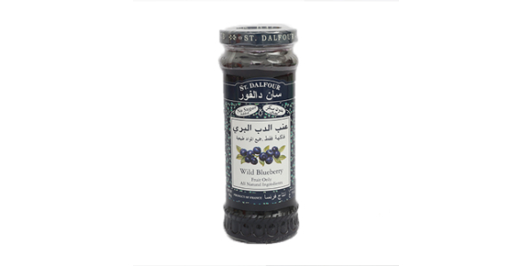 ST. DALFOUR BLUEBERRY JAM, 284G