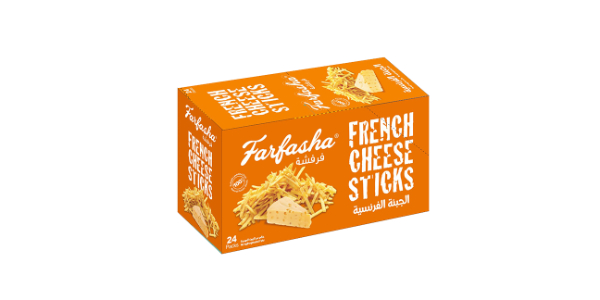 FARFASHA FRENCH CHEESE POTATO CHIPS, 12X21G