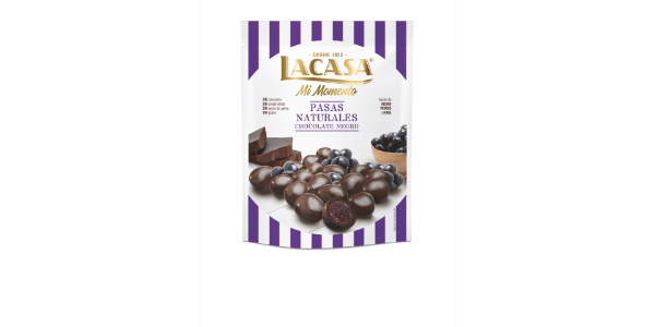 LACASA  DARK CHOCOLATE COATED  RAISINS, 150G