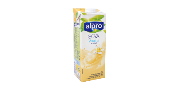ALPRO SOYA MILK VANILLA  1LTR  (25% OFF: WAS 2.15)