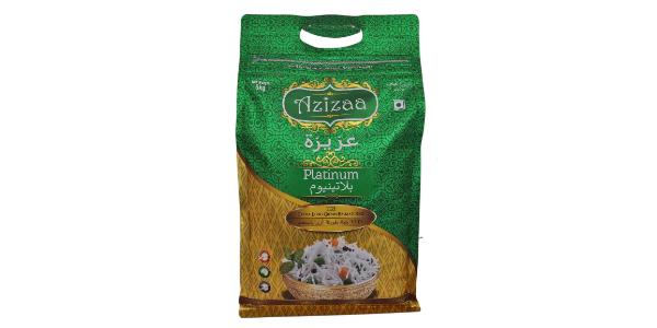 AZIZAA PLATINUM 1121 EXTRA LONG BASMATI   5KG 