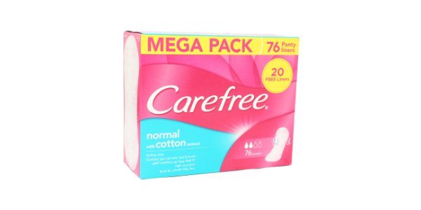 CAREFREE COTTON 76S MEGA PACK