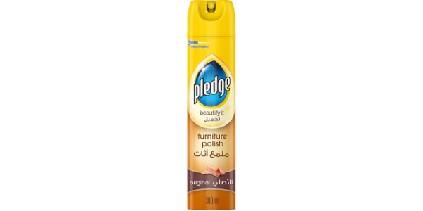 PLEDGE FURNITURE POLISH NATURAL 300ML