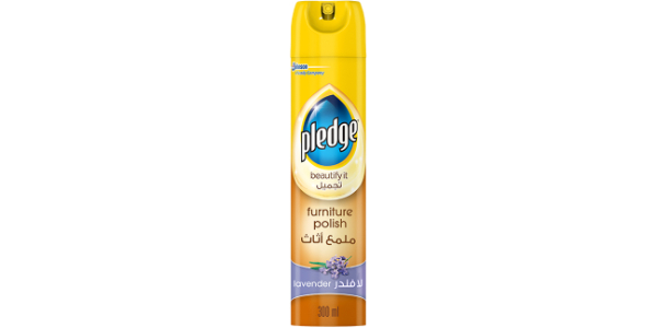 PLEDGE FURNITURE POLISH LAVENDER 300ML