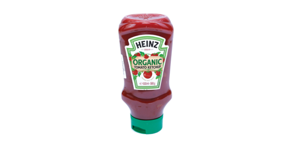 HEINZ ORGANIC KETCHUP 580GM
