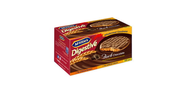 MCVITIES DIGESTIVE BISCUIT DARK CHOCOLATE 200 GM