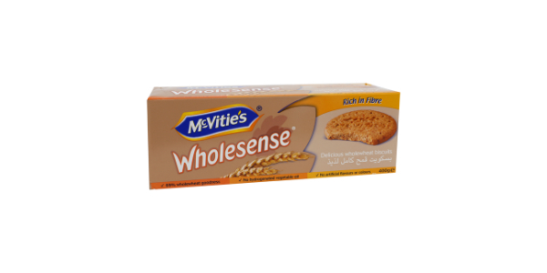 MCVITIES DIGESTIVE BISCUIT WHOLESENSE 400 GM