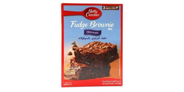 BETTY CROCKER CHOC FUDGE BROWNIE MIX 500GM