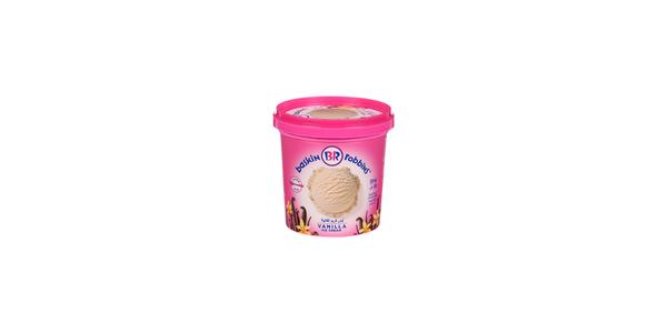 BASKIN ROBINS VANILLA CUPS 120ML