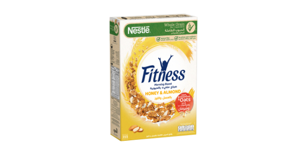 FITNESS HONEY AND ALMONDS BREAKFAST CEREAL 355 GR