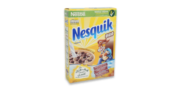 NESQUIK DUO CEREAL 335G