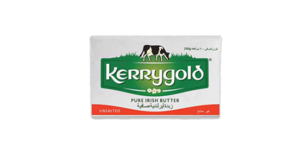 KERRYGOLD BUTTER UNSALTED 200G