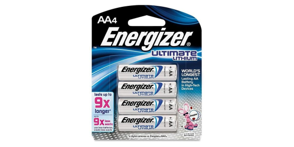 ENERGIZER LITHIUM-L91BP4-AA 2S
