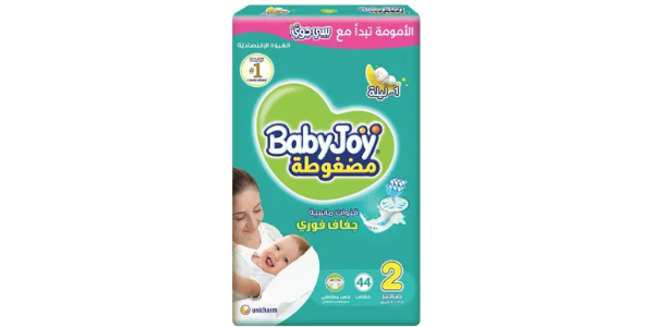 BABY JOY VALUE PACK SMALL NO. 2 PACK OF 44 DIAPERS