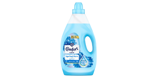 COMFORT DILUTE FABRIC SOFTENER SPRING DEW 3 LTR