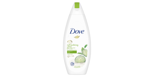 DOVE BODY WASH REFRESHING CUCUMBER 250 ML