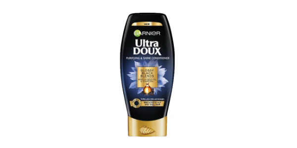 GARNIER ULTRA DOUX CONDITIONER BLACK CHARCOAL 360ML