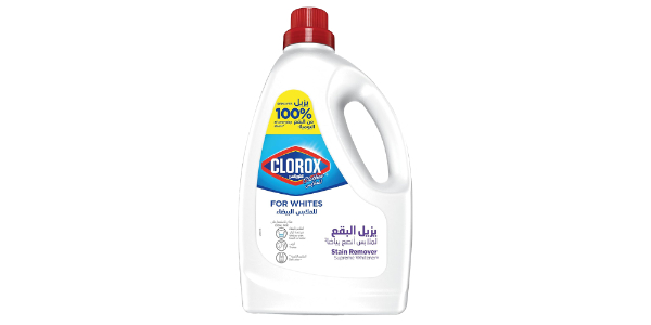 CLOROX STAIN REMOVER FOR WHITE CLOTHES 3L