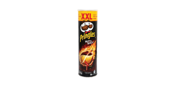 PRINGLES HOT & SPICY POTATO CHIPS 200G