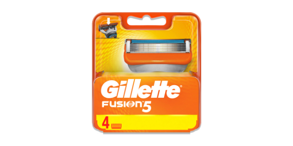 GILLETTE FUSION MEN’S RAZOR BLADES PACK OF 4