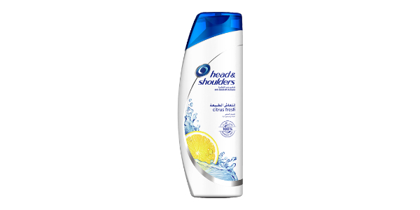 HEAD & SHOULDERS CITRUS FRESH ANTI-DANDRUFF SHAMPOO FOR GREASY HAIR, 200 ML