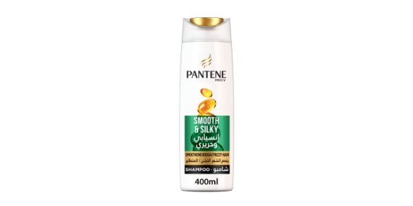 PANTENE PRO-V SMOOTH & SILKY SHAMPOO 400 ML