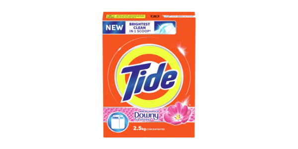 TIDE LAUNDRY DETERGENT POWDER SEMI-AUTOMATIC TOUCH OF DOWNY 2.25 KG