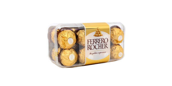 FERRERO ROCHER CHOCOLATE T16 200 GM