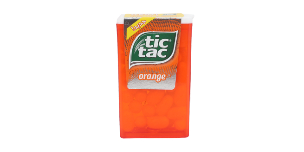 TICTAC ORANGE T37 18GM