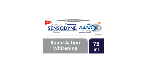 SENSODYNE T / PASTE RAPID ACTION WHITENING 75ML