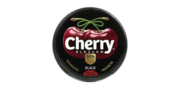 CHERRY BLOSSOM BLACK SHOE POLISH WAX - 40ML