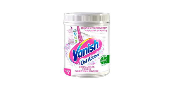 VANISH STAIN REMOVER WHITE POWDER 450G 20% OFF