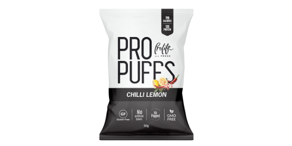 PROLIFE PRO PUFFS SNACKS CHILLI LEMON 50G