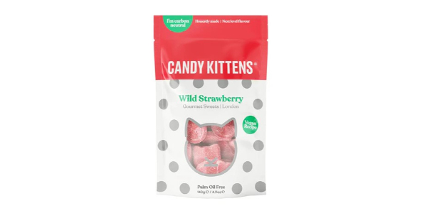 CANDY KITTEN WILD STRAWBERRY 140G