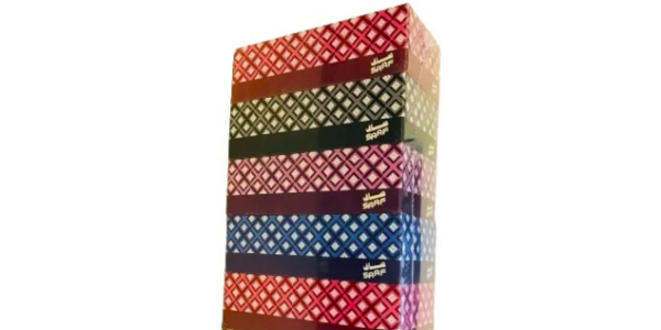 SAAF TISSUE PACK OF 5 BOX OF 2PLY 120SHEETS