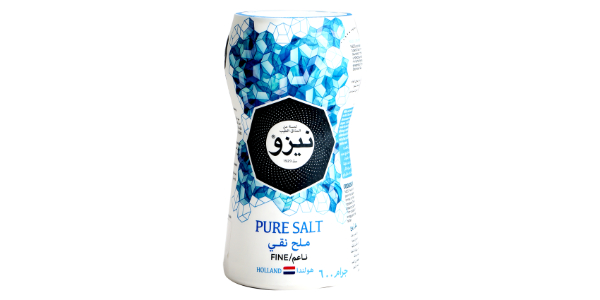 NEZO FINE TABLE SALT PLASTIC DRUM - 600G