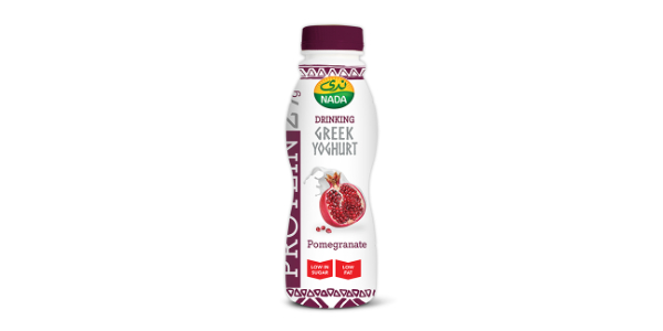 NADA GREEK YOGURT DRINK POMOGRANATE FLAVOR 330ML