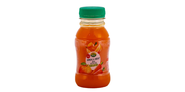 NADA ORANGE CARROT JUICE 200 ML