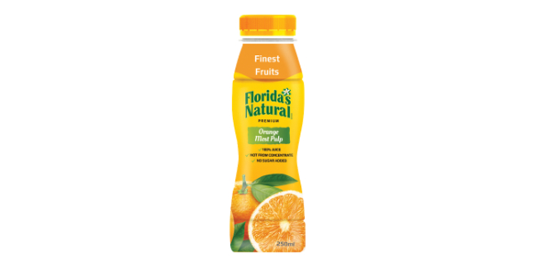 FLORIDAS NATURAL ORANGE MOST PULP JUICE 250ML