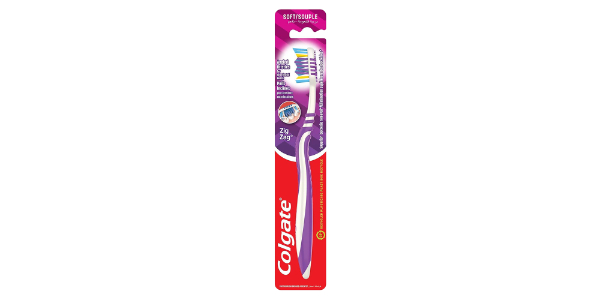 COLGATE TOOTH BRUSH ZIGZAG FLEXIBLE  MEDIUM       