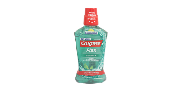 COLGATE MOUTH WASH PLAX GREEN FRESHMINT 500ML 