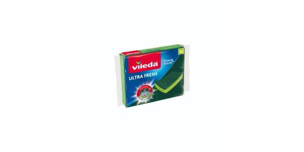 VILEDA ULTRA FRESH ANTI-BACTERIAL SPONGE 2 PCS.