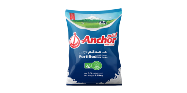 ANCHOR FORTIFIED FULL CREAM MILK POWDER 2.25KG