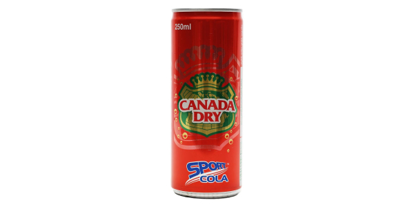 CANADA DRY SPORT COLA 250ML