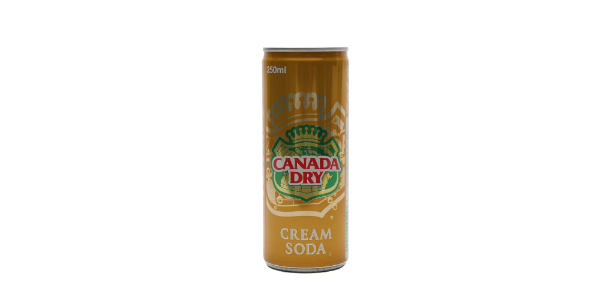 CANADA DRY CREAM SODA 250ML  