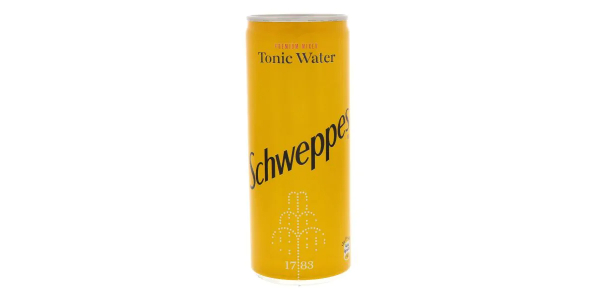 SCHWEPPS TONIC WATER CAN 250ML 