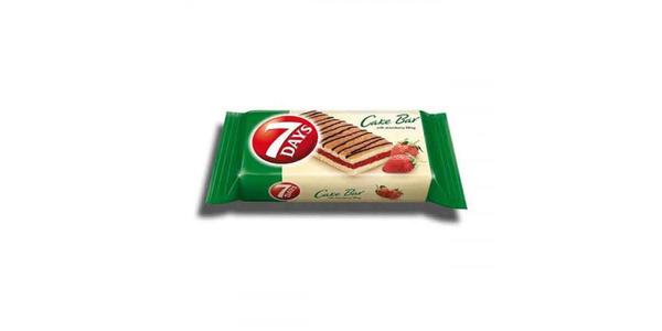 7DAYS STRAWBERRY FILLING CAKE BAR 25G