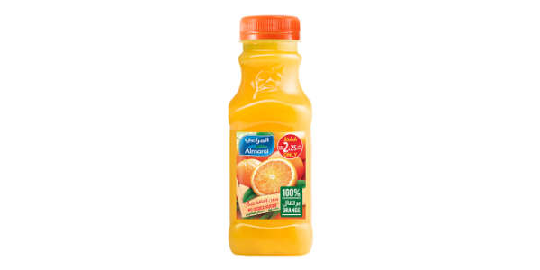 AL MARAI JUICE ORANGE PREMIUM 300 ML