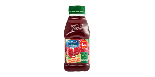 ALMARAI NO ADDED POMEGRANATE MIXED FRUIT NSA JUICE 200ML