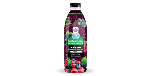 ALMARAI FARMS SELECT GRAPE BERRY JUICE 1 LT